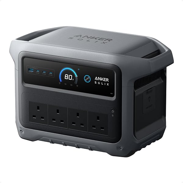 Anker SOLIX F1500 Portable Power Station, 1800W Solar Generator